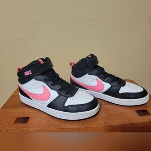 3Y * NIKE * Court Borough Mid 2 * Pink/Black/White * CD7783-005